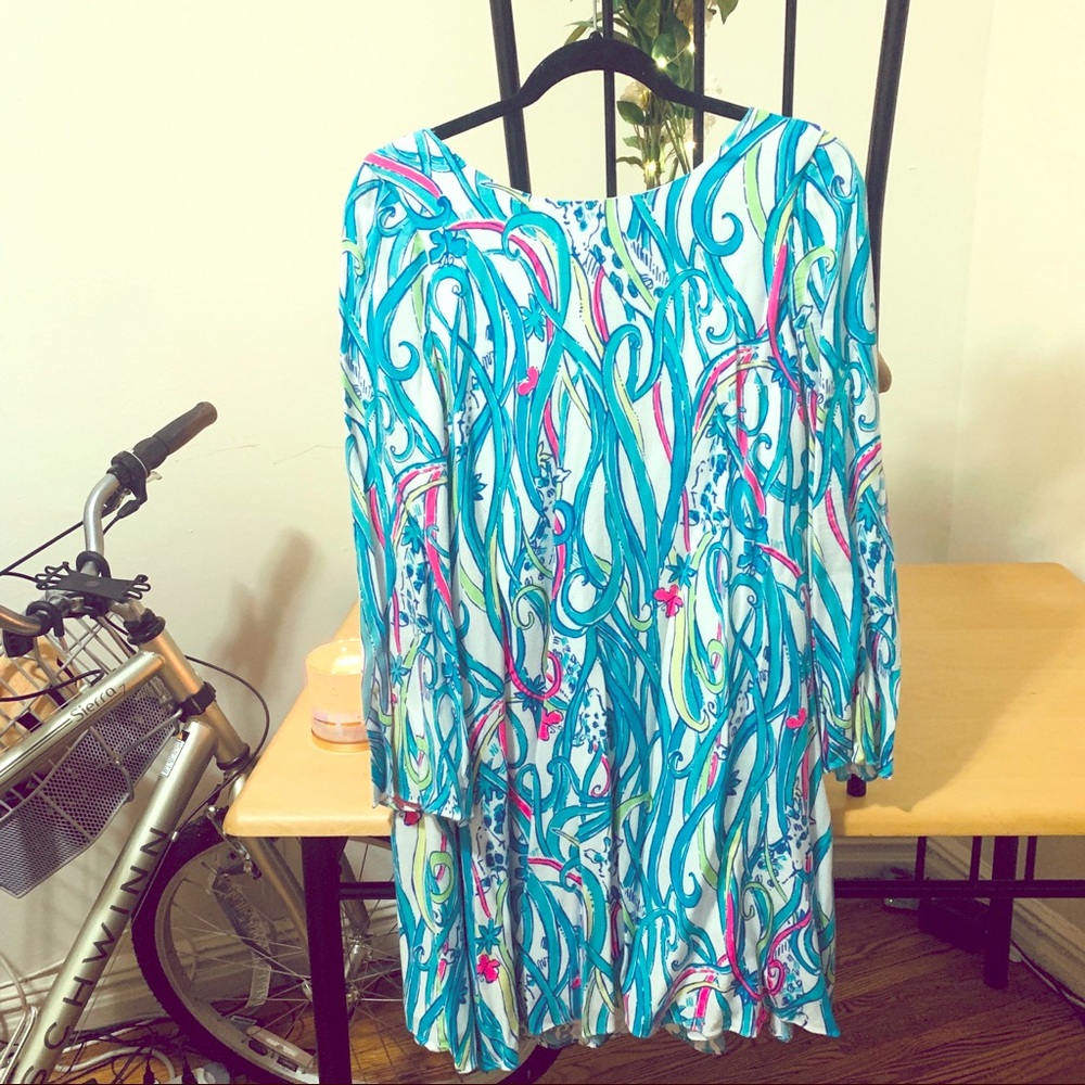 Lilly Pulitzer multicolor long sleeve dress